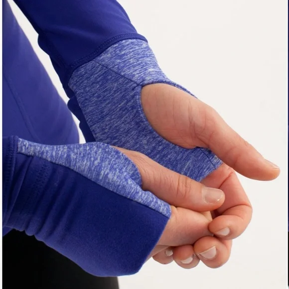 lululemon Run Distance Pullover Pigment Blue Sz 2 - Picture 3 of 16